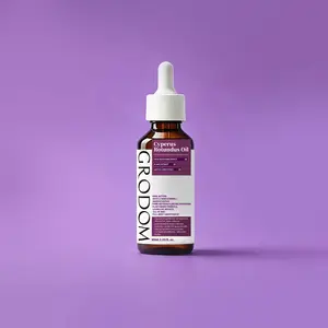 GRODOM Hair Growth Inhibitor Oil with Cyperus Rotundus to Slow Body Hair Growth - Gentle Cosmetic Body Care that Soothes All Skin Types for Women & Men, 60ml