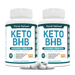 Purely Optimal Keto BHB Capsules – BHB Salts & Electrolytes for Low-Carb Support – 120 Easy-to-Take Supplement Capsules (2Pack)
