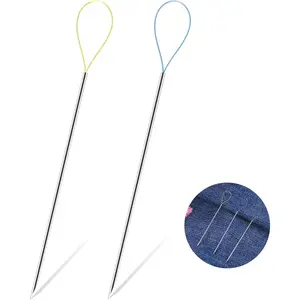 2 Pack Snag Nab It Tool,  Snag Repair , Thread Snag Magic  Tool Leather  Puller for Craft Hand Sewing Quilting Needs(2)