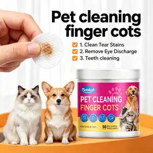 Pet toothbrush, 360° dog and cat dental cleaning set, cat toothbrush, dog dental cleaning, dog finger toothbrush, suitable for small and large pets -