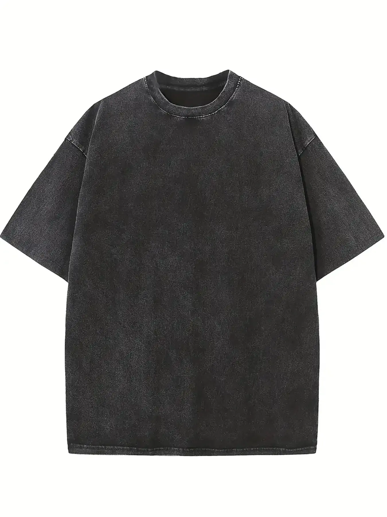 Classic black washed T-shirt