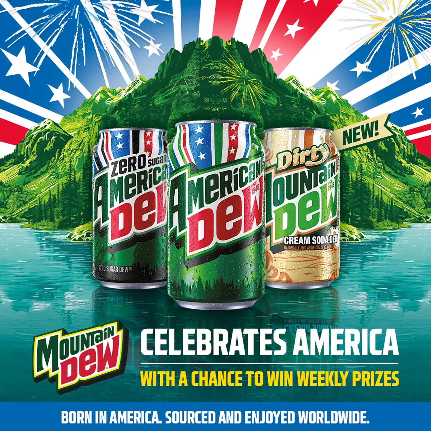 Mountain Dew Soda, 12 Fl Oz Cans (Pack of 12), Soft Drink, Do the Dew Refreshing Beverage