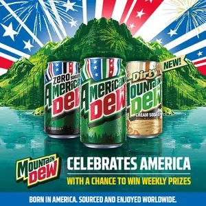 Mountain Dew Soda, 12 Fl Oz Cans (Pack of 12), Soft Drink, Do the Dew Refreshing Beverage
