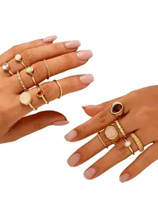 Chunky Rings for Women Adjustable Stackable Rings for Women Thick Ring Trendy Statement Ring Dainty Chunky Jewelry