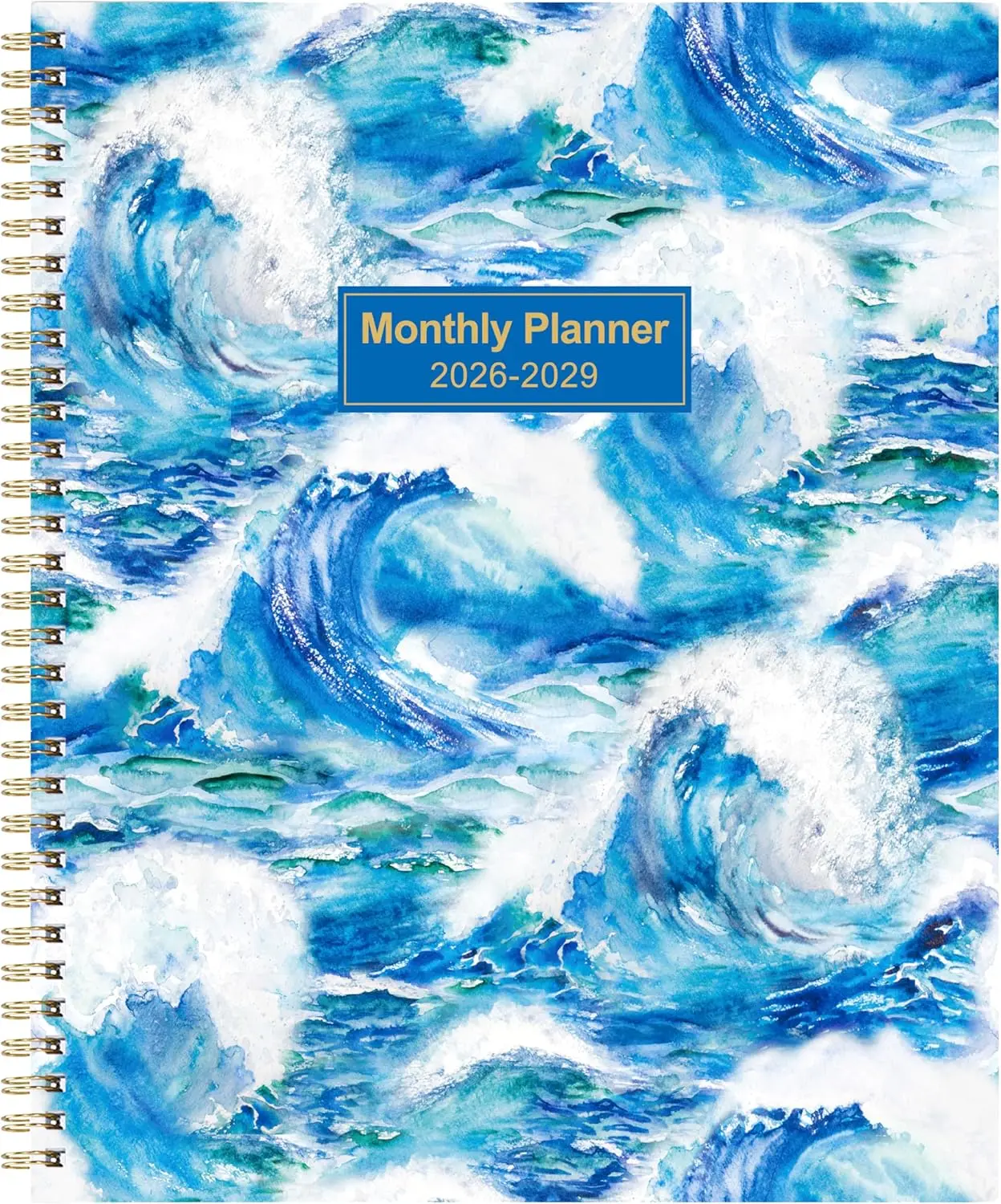 2026-2029 Monthly Planner/Calendar  Jul 2026  Jun 2029 3 Year Monthly Planner 36 Months with Tabs ＆ Two-Side Pockets 9" x 11" Twin-Wire Binding Celebrity Quotes Great for Long-Term Planning
