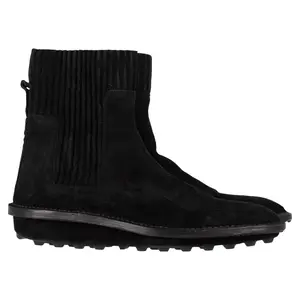 Pre-owned Balenciaga Balenciaga Chelsea Boots in Black Suede by Rebag