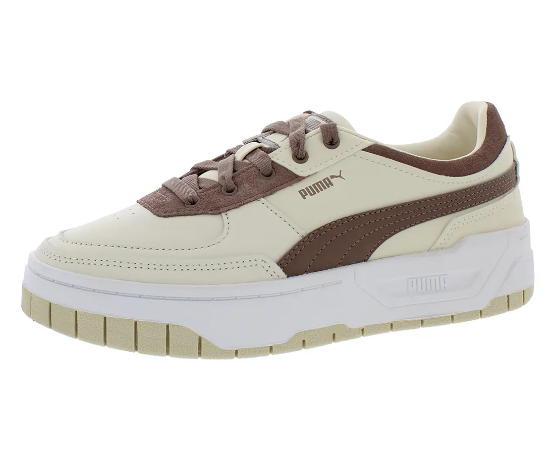 Puma Women's Cali Dream Leather Platform Sneakers - Athletic Low-Top Trainers, Casual Lifestyle Footwear, Closed-Toe Walking Shoes, Sneaker