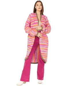Free People Women's Women'S Tiger Knit Duster - Ob1530921-6602