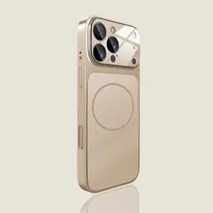 Magnetic Ultra-Thin Anti-Shock Phone Case for iPhone 17/16/15/14/13 Pro Max, Compatible Magsafe Wireless Charging, New Protective Cover