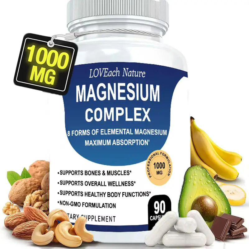 Magnesium Complex 8 Essential Magnesium Supplement Fitness Edible