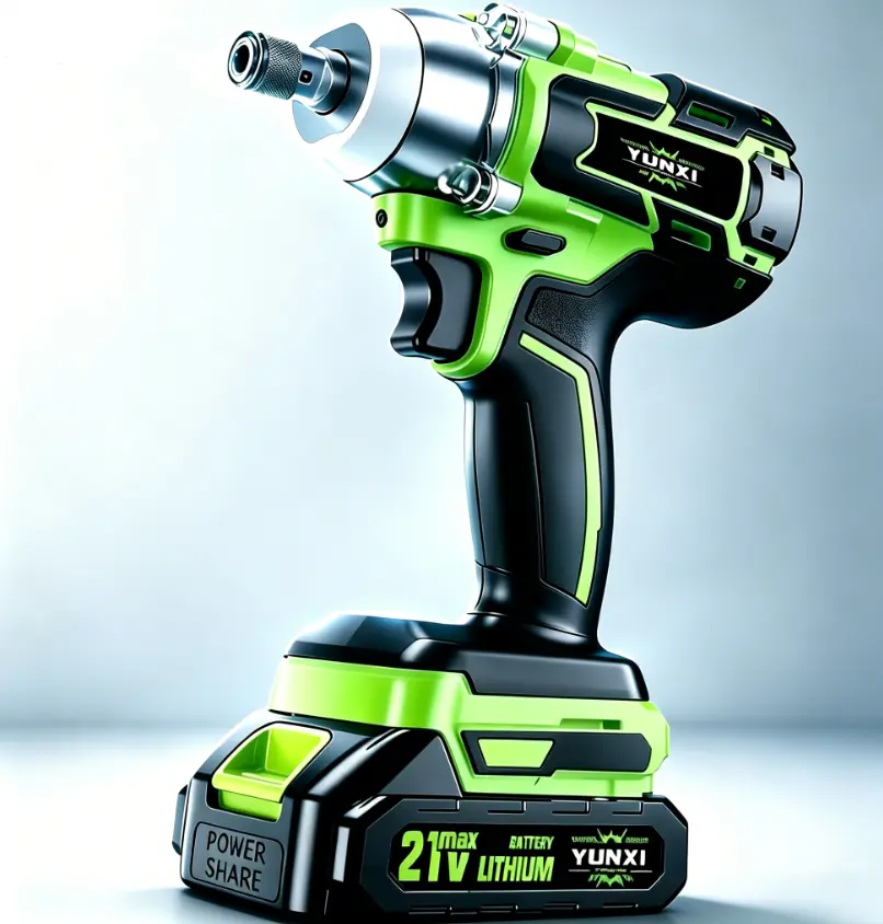 21V Brushless Cordless Impact Wrench - 1/2 in Drive, 450N.m High Torque, 3500RPM Power Tool, 4.0Ah Battery, Charger & Socket Kit, Cordless Brushless Tool for Car Tire Repairs, Ideal Gift for Men, Cordless Brushless Tools, Power Tools