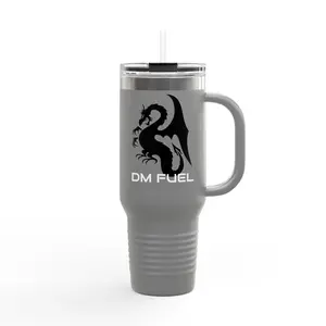 Dungeon Master 40oz Tumbler – DnD DM Gift | Critical Hit Hot & Cold Stainless Steel Travel Mug | RPG Tabletop Gaming Cup
