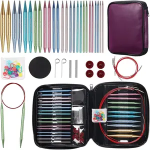 13 Pairs of Interchangeable Circular Knitting  Set