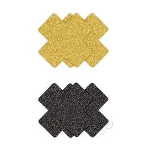 Pretty Pasties Glitter Cross