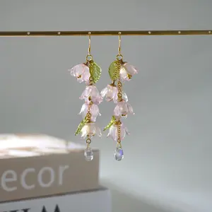 Luxury Lily of the Valley Earrings