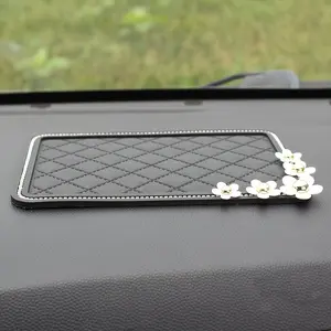 1 Piece Car Dashboard Non-Slip Mat-Durable PVC Material, Suitable for Mobile Phone and Navigation Accessories