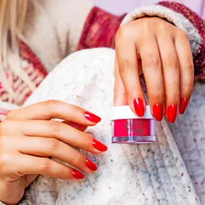 Gelish Xpress Dip Powder – Odor-Free, Fast-Drying, Colorfusion Technology, Built-In Activator, Added Biotin & Calcium, Long-Lasting, Chip-Resistant, No UV Light Needed, 9g.