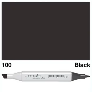 Copic - Original Marker - Black - 100