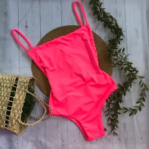 Cheeky One Piece - Neon Pink