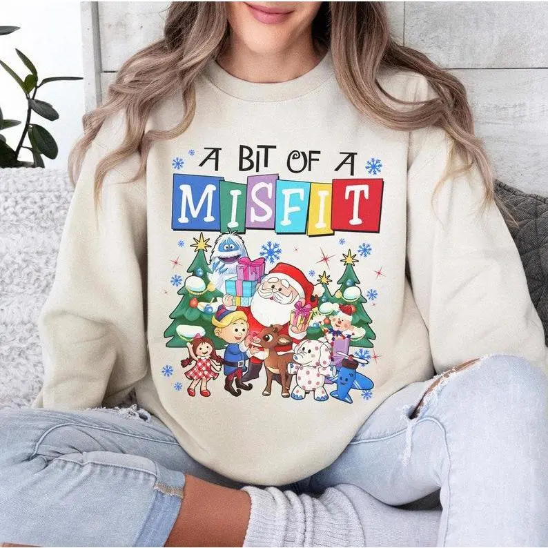 Misfit Toys Christmas Shirt, A Bit Of A Misfit Shirt, Rudolphs The Red Nosed Reindeer Shirt, Christmas Wishlist Shirt, Christmas Gifts