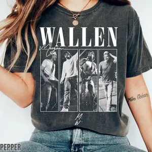 Wallen Concert T-Shirt Retro Style Graphic Tee