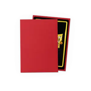 Dragon Shield Japanese Matte Sleeves: Crimson (60)