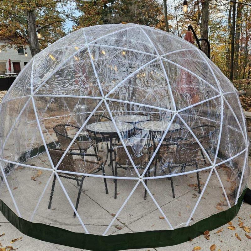Easy-Setup 12FT Garden Igloo Greenhouse Dome – Transparent PVC Plant ...
