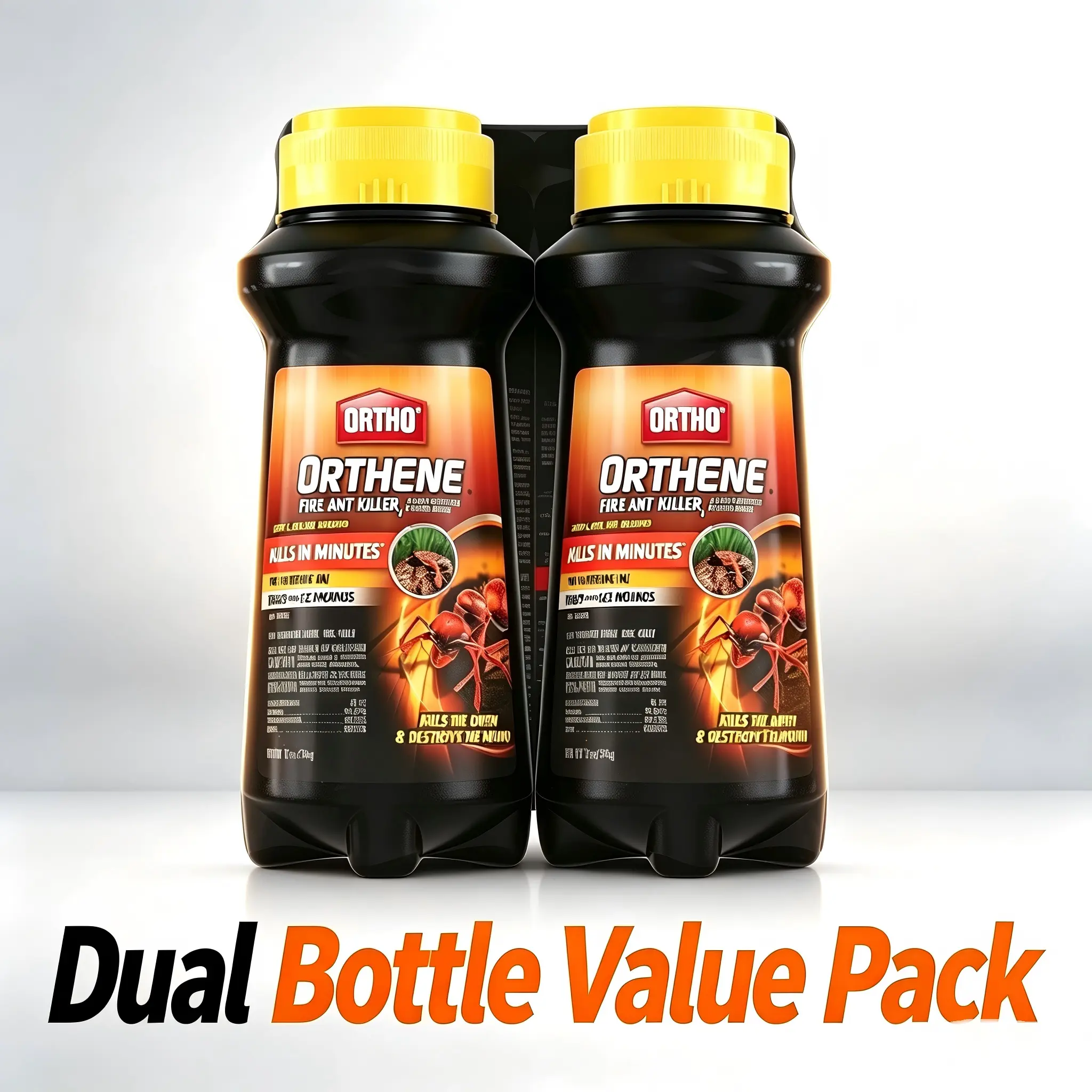 Ortho Orthene Fire Ant & Cockroach Killer, 12 oz Pest Control, Kills Fire-Ant Queen, Destroys Mounds, Eliminates Roaches, Starts Working in 60 Minutes