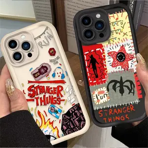 Strange Things Cool Protective Phone Case For iPhone 17 Air 16 16E 15 14 13 12 11 Pro Max X XS X S Max XR SE 2020 SE4 7 8 Silicone Cover Casing