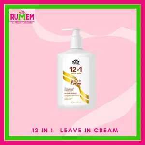 12 in 1  LEAVE IN CREAM  Haircare Natural Heat Protectant