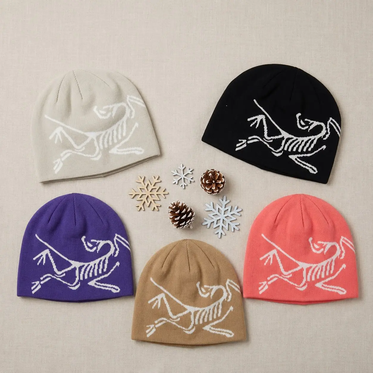 Arc'teryx Bird Head Toque Beanie Premium Winter Knit Hat Outdoor Hiking Essential