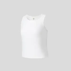 ANTA WOMEN Run Knit Tank – 4-Way Stretch Workout Top | Curve-Hugging & Durable | Gym, Running, Training