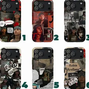 Custom The Black Phone 2 Horror Casing, Polycarbonate Shockproof Heavy-Duty Drop-Resistant Rubber Cover, Finney Robin Masked Killer Design Protector, Mobile Phone Accessory for iPhone 11 12 13 14 15 16 17 Pro Max Plus