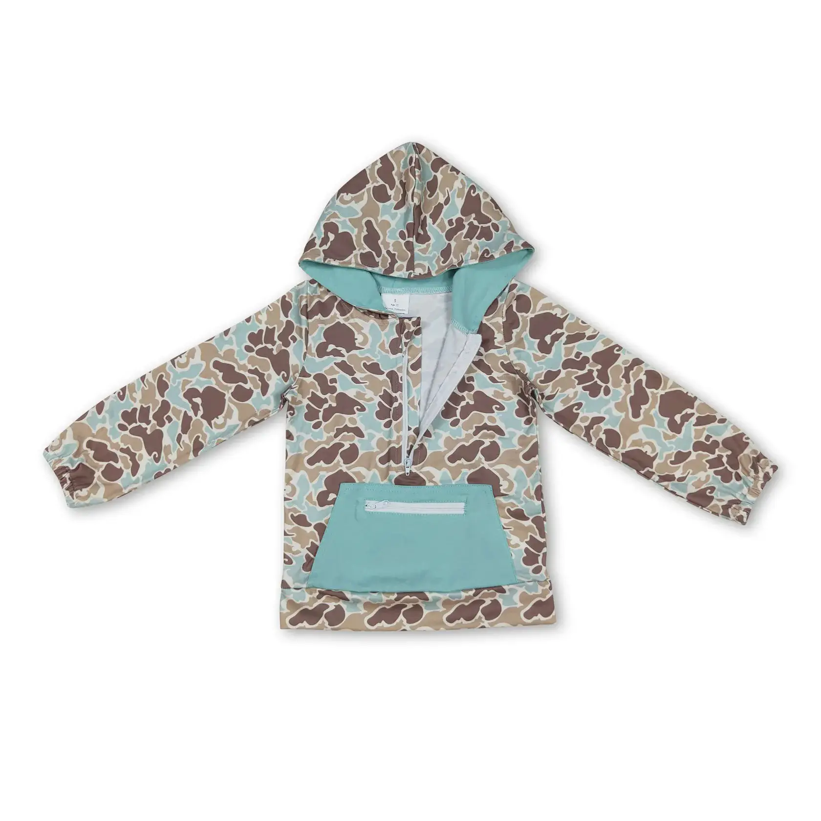 Camo Print With kids Hoodies
