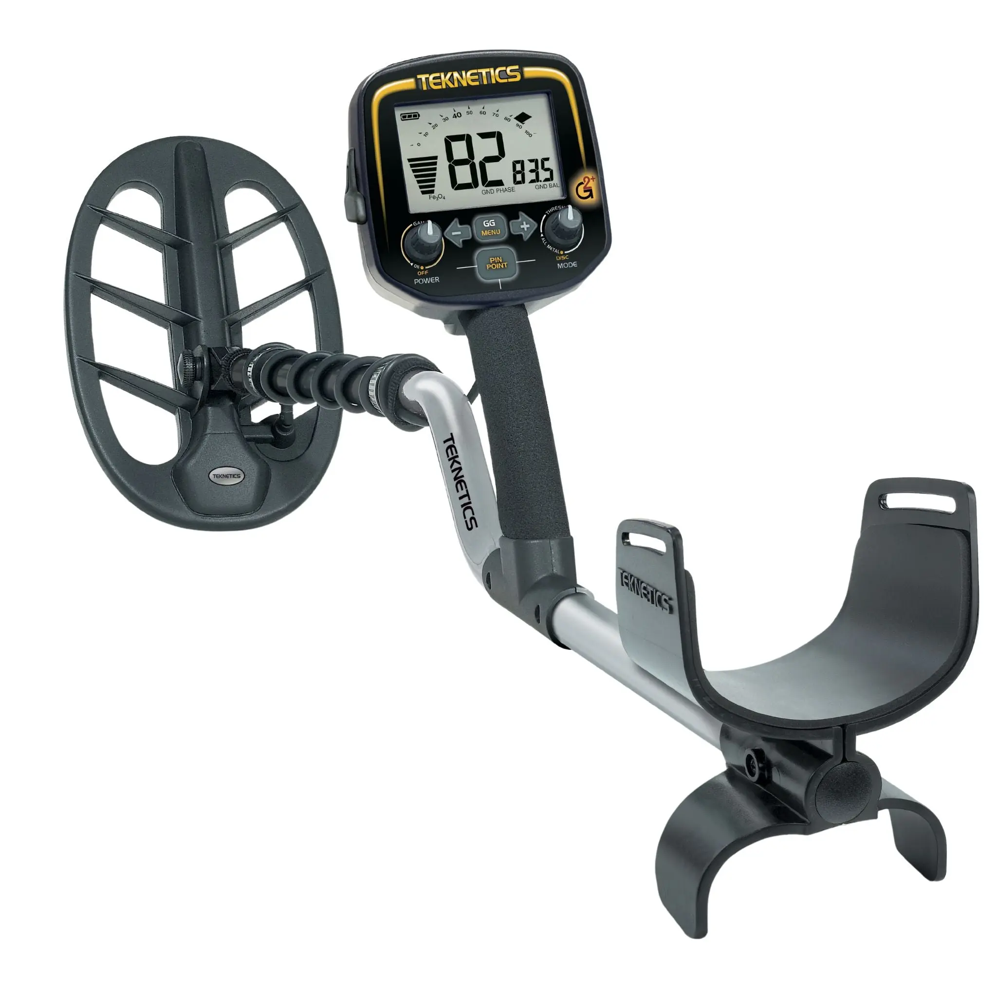 Teknetics G2+ Metal Detector with 11 in DD Bi-Axial Coil