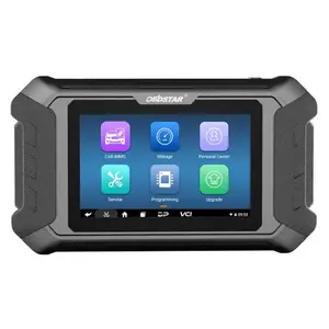 1pc OBDSTAR X300 MINI GM Handheld Car Diagnostic Tool - 5-in Display, Wi-Fi, 2600mA Rechargeable Polymer Lithium (Polymer Li-ion) Batteries, Key Programming, Cluster Calibration, Oil/Service Reset, OBDII Diagnosis Functions