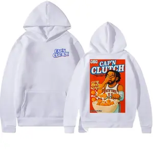 Captain Clutch Jalen Brunson Knicks Hoodie, Basketball Shirt, Crewneck Sweatshirt, 100% Cotton, Fan Apparel, Full Color, All Sizes