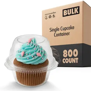 Single Cupcake Container 800 Count