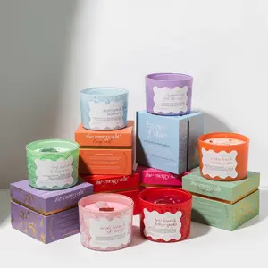 Colored Crystal Candle for Women – 12oz Large Luxury Soy Wax with Crackling Wood Wick, Slow Burn Meditation with Healing Crystals, Birthday or Mother’s Day Gift