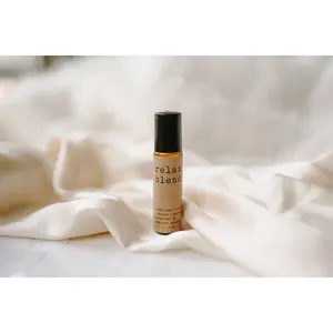 Relax Roller | Made with Essential Oils + Amethyst Crystals