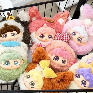 UNA-Aftennoon tea series Blind Box ，Bunny Plush Dolls，Soft Furry Collectibles，Backpack or clothing decoration，Stuffed Animal