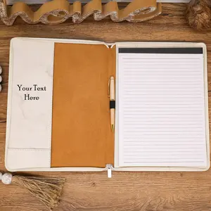 Personalized Leather Padfolio, Custom Leather Portfolio, Personalized Graduation Gift, Office Gifts, Leather Journal, Corporate Gift