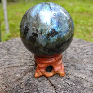 Labradorite Crystal Sphere