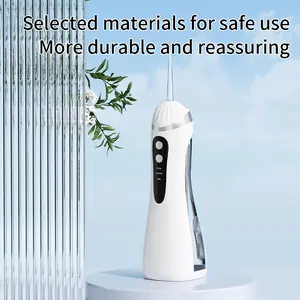 DILIEN 4 in 1 Tooth Flosser, Cordless Tooth Flosser, Thanksgiving, Christmas gifts, With DIY Mode 4 Nozzles, Tooth Flosser, Portable, Rechargeable, Suitable for Home Travel, Daily Dental Care for Men and Women, Ideal Gift, Whitening Teeth