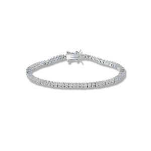 Aura Tennis Bracelet - White Gold