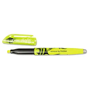 Pilot 46502 Frixion Lite Erasable Highlighter- Yellow Ink- Chisel