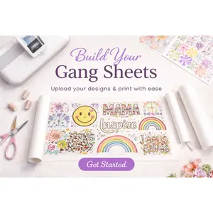 Custom Gang Sheet - DTF TRANSFER - THIS IS NOT A T-SHIRT OR DIGITAL PRODUCT.