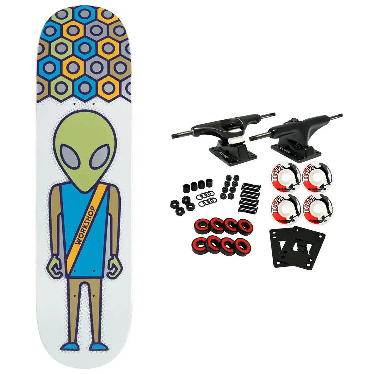 Alien Workshop Skateboard Complete Soldier Regalia 8.25" x 32.25"