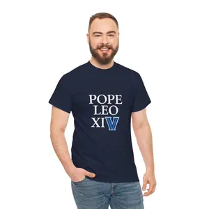 Pope Leo XIV Shirt,  Pope Leo Villanova t-Shirt, Catholic Gifts, Villanova Fan Gear, Religious Tee, Pope leo XIV Nova shirt