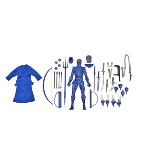 NECA TMNT Ultimate Foot Ninja 7" Action Figure Mirage Comics Weapons